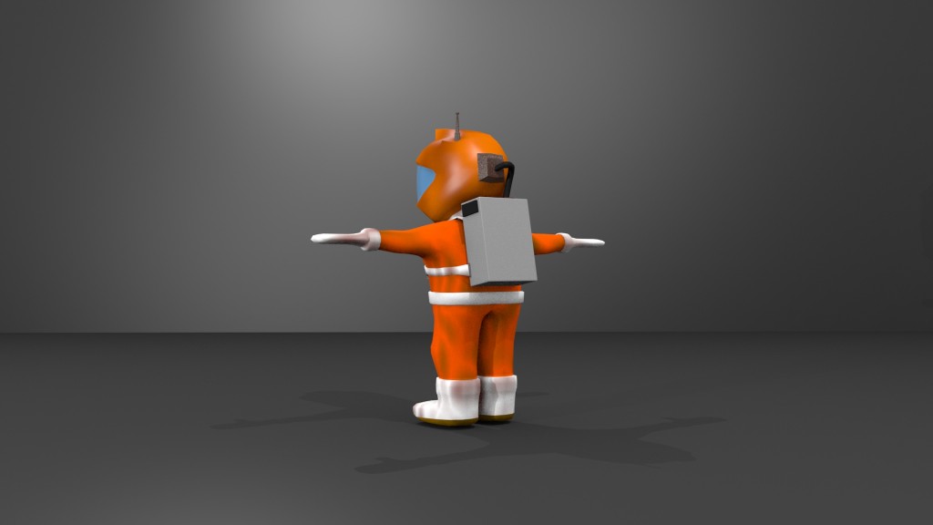 Orange Astronaut preview image 2